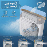 مینی کولر و پنکه مه پاش رومیزی