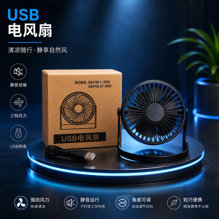 پنکه رومیزی USB