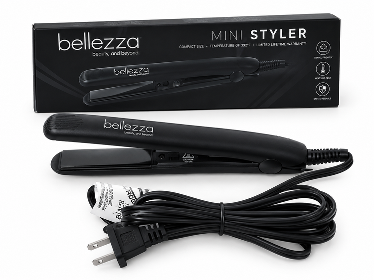 اتو مو اصلی belleza و HAIRrage طول کابل ۲.۵ متر